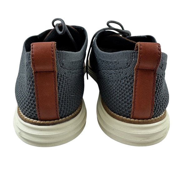 Cole Haan Size 11.5 Original Grand Mens Tie Shoes Stitchlite Wingtip Oxford Gray - Picture 6 of 11